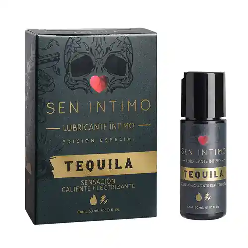 Sen Intimo Lubricante Sabor A Tequila Con Sensación Caliente Electrizante 30ml