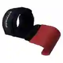 Kit X2 Straps Gancho Agarre Correas Levantamiento Pesas Gym Rojo