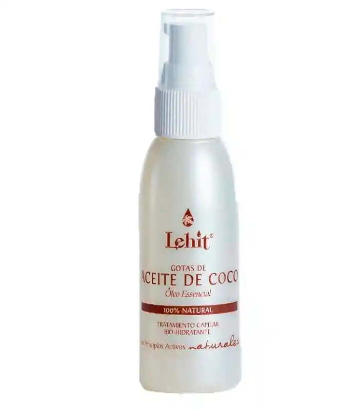 Gotas Con Aceite De Coco Tratamiento Capilar Para Puntas Abiertas - X60ml Lehit