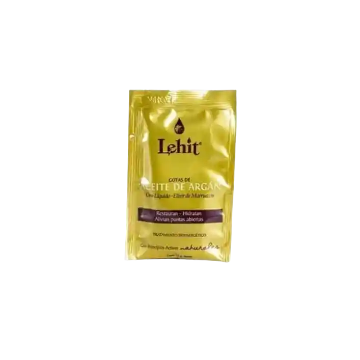 Tratamiento Capilar Oleo Esencial Gotas Aceite De Argan - Sachet Lehit 12gr