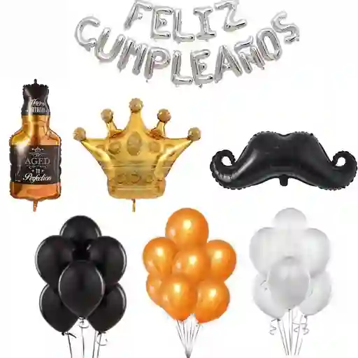 Bouquet Globos Hombre