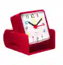 Reloj De Mesa Despertador Portatil Cuadrado Quartz + Bateria