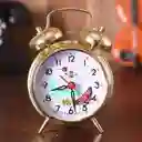 Reloj De Mesa Clasico Alarma Decoracion Minimalista +bateria