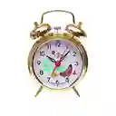 Reloj De Mesa Clasico Alarma Decoracion Minimalista +bateria