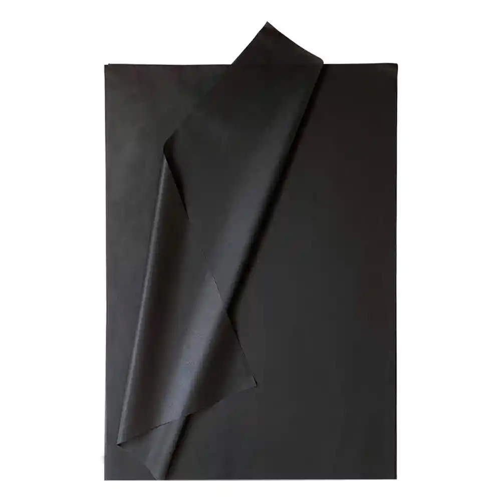 Papel Seda Negro Por Pliego Tamaño 50*70cm