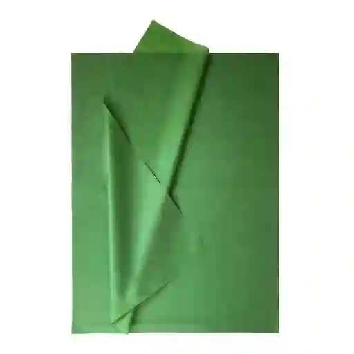 Papel Seda Verde Oscuro Por Pliego Tamaño 50*70cm