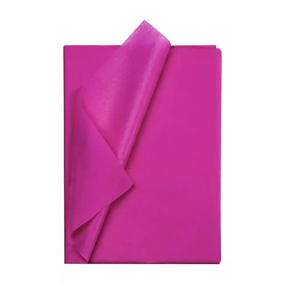 Papel Seda Fucsia Por Pliego Tamaño 50*70cm