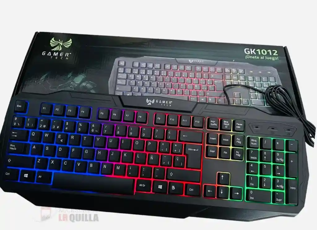 Teclado Gamer Usb Gk1012 Rgb