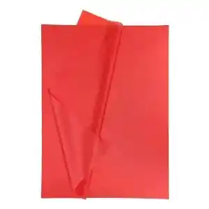 Papel Seda Rojo Por Pliego Tamaño 50*70cm