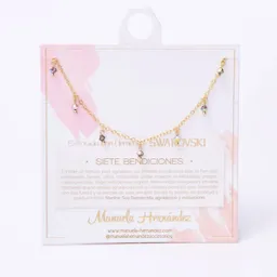 Collar Choker Graduable Siete Bendiciones Swarovski