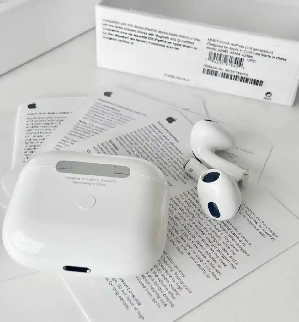 Airpods Serie 3 Tercera Generación. Airpods 3