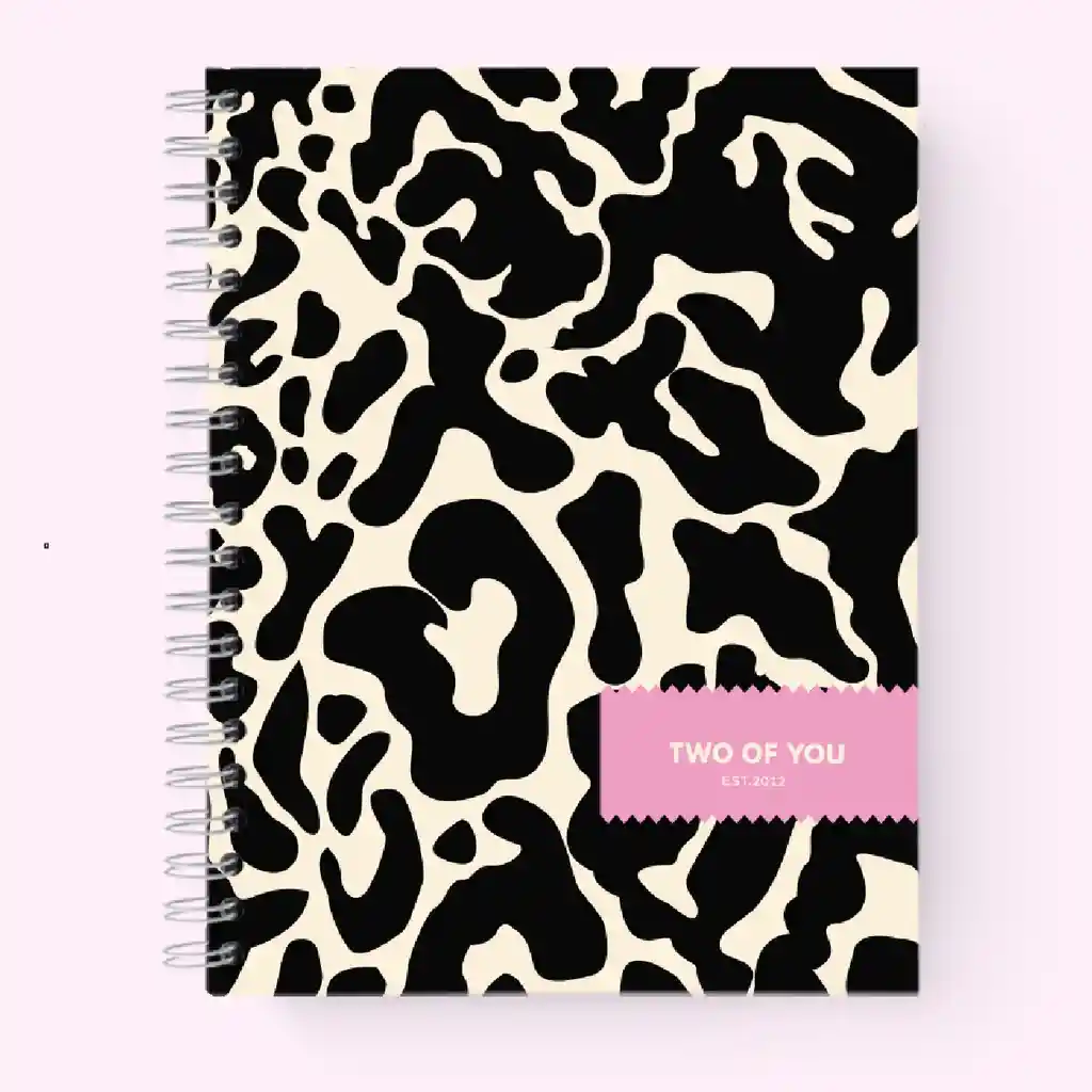 Notebook Wild Vibes Rosado Rayado