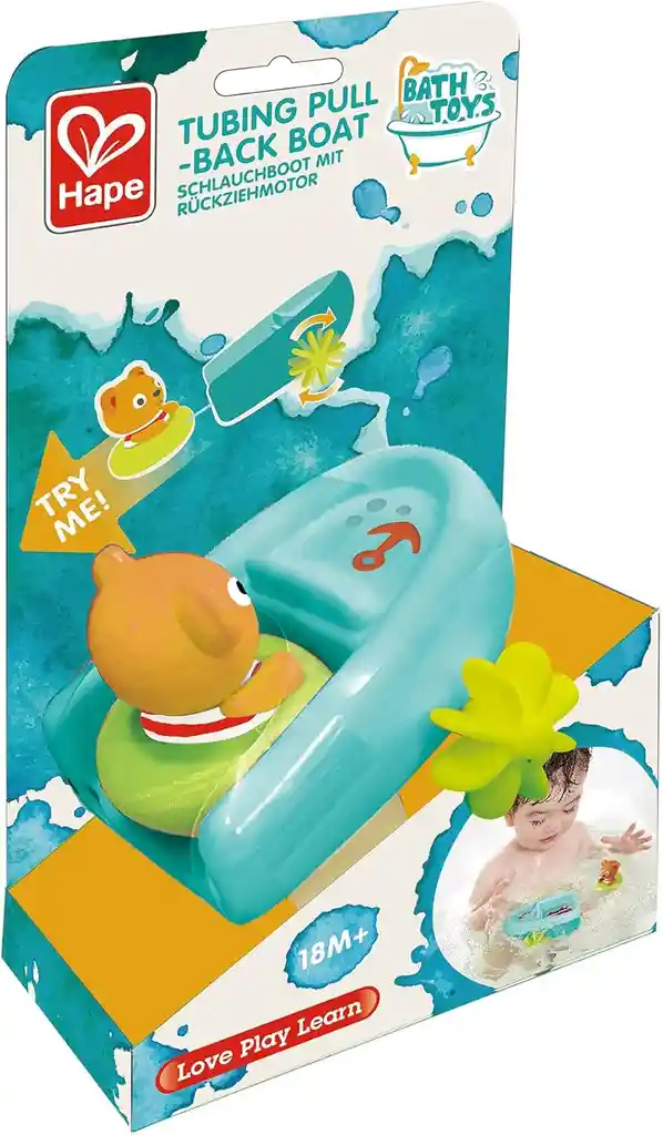 Jueguete Interactivo Para El Baño Bote Osito Para Bebés