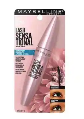 Pestañina Maybelline Lash Sensational Very Black A Prueba de Agua