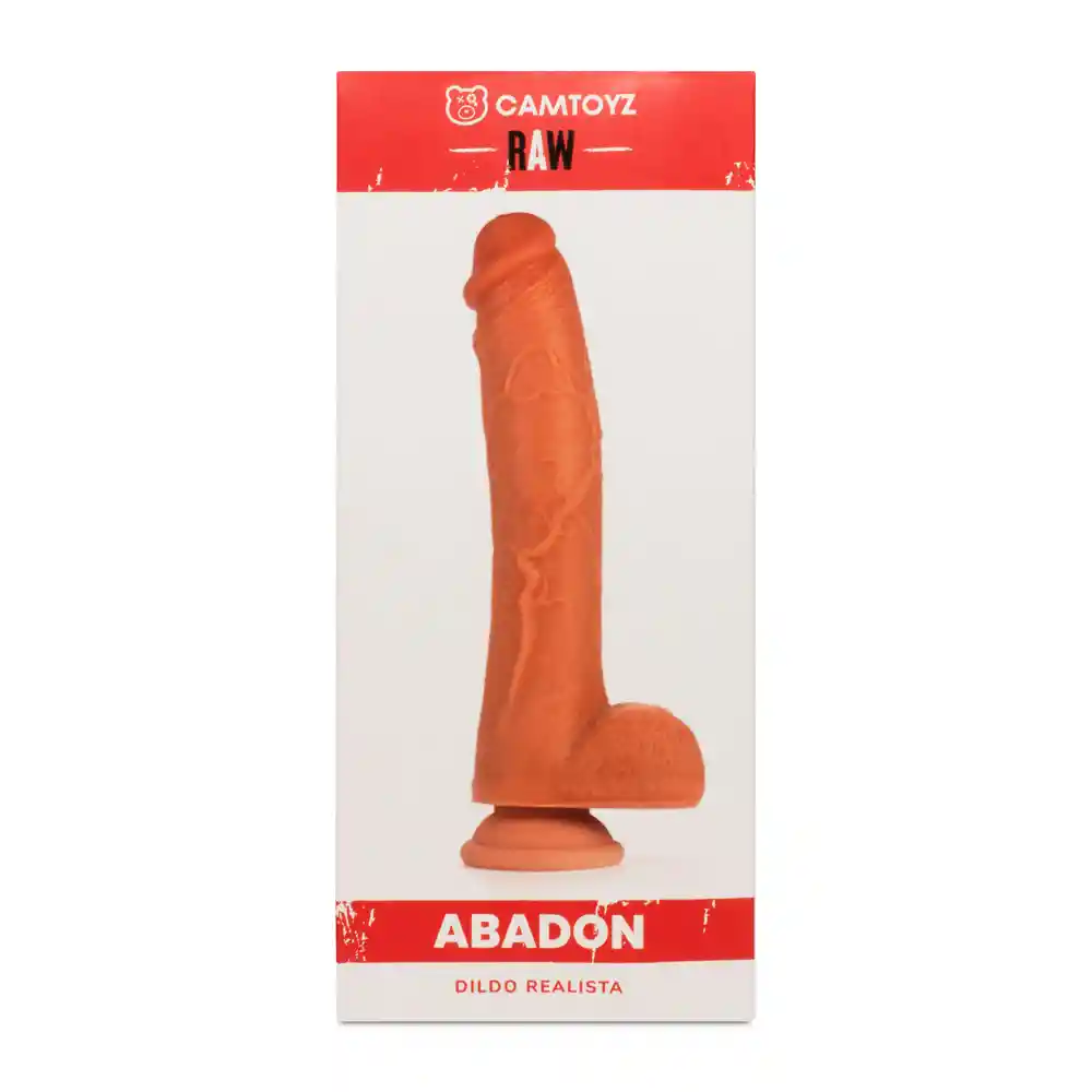 Dildo Realista Abadon Piel 23.8 Cm Camtoyz