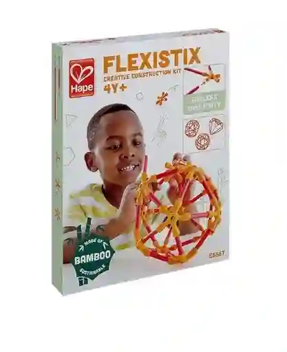 Juego Creativo De Construcción Flexistix Bambú Para Niños