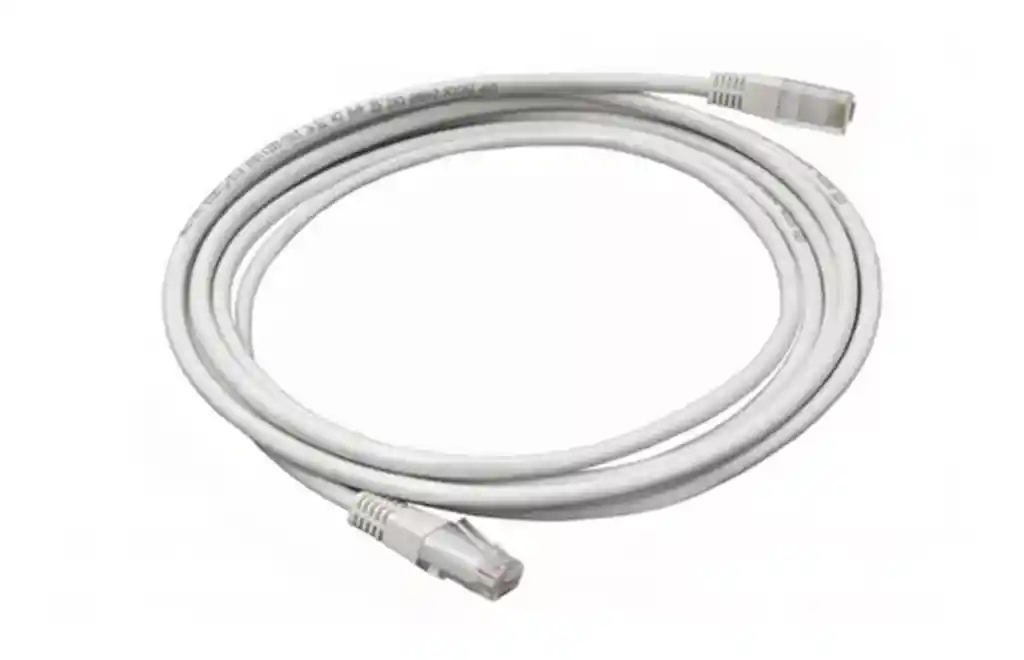 Cable De Red Cat6 De 10 Metros Color Blanco 1 Gbps