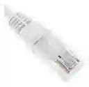 Cable De Red Cat6 De 10 Metros Color Blanco 1 Gbps