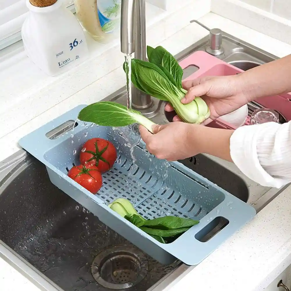 Colador Plegable Expandible De Cocina
