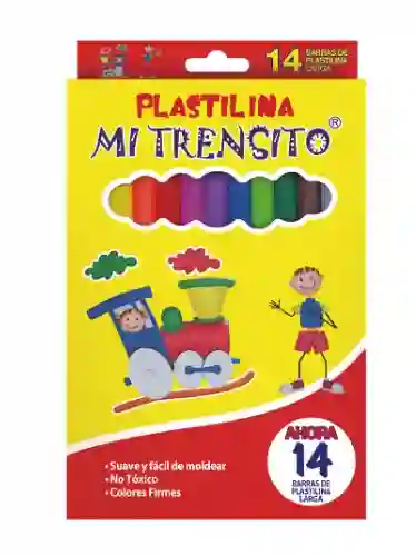 Plastilina Mi Trencito X14 Larga