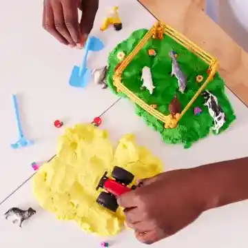 Paquete Sensorial Granja Juego Sensorial Portátil Para Niños