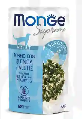 Monge Supreme Pouch Adult Atun, Quinoa Y Alga 80g