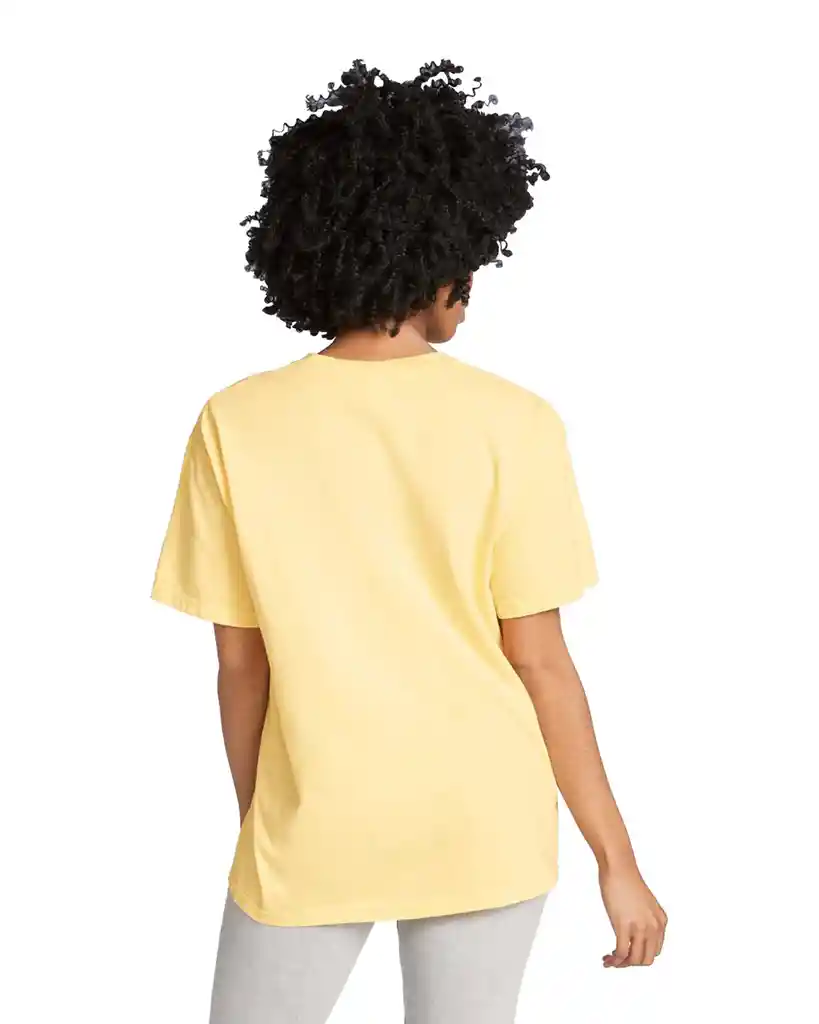 Comfort Colors Camiseta Adulto Amarillo Claro Talla L Ref.1717