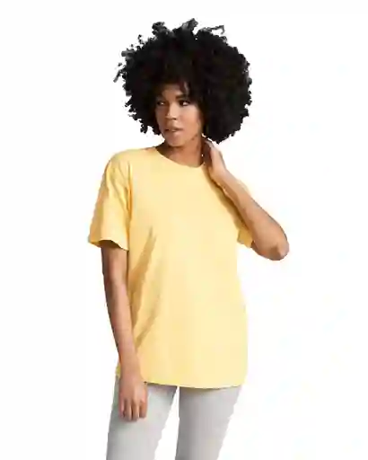 Comfort Colors Camiseta Adulto Amarillo Claro Talla S Ref.1717