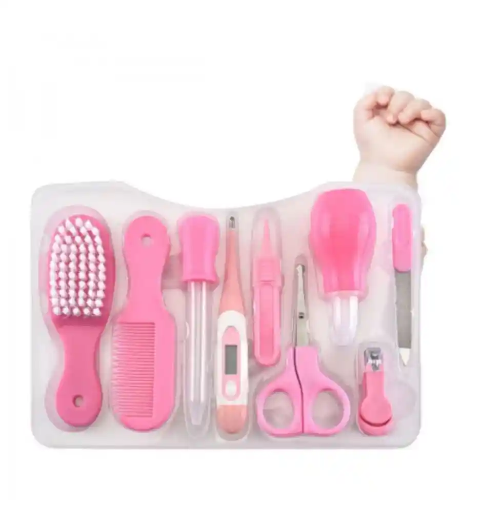 Kit Aseo Para Bebe 10 Piezas