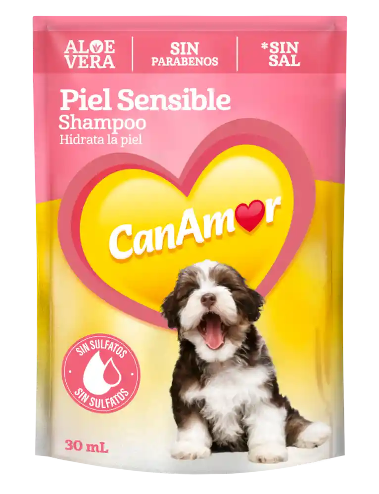 Shampoo Piel Sensible Canamor 30ml Sashet