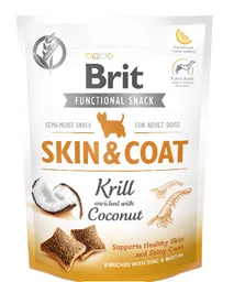 Brit Care Dog Functional Snack Skin Coat Krill 150 Gr