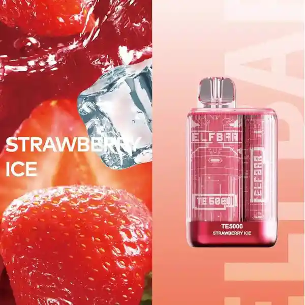 Ebdesing Strawberry Ice 6000puff