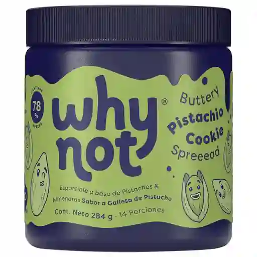 Why Not Esparcible Buttery Pistachio Spread 284g