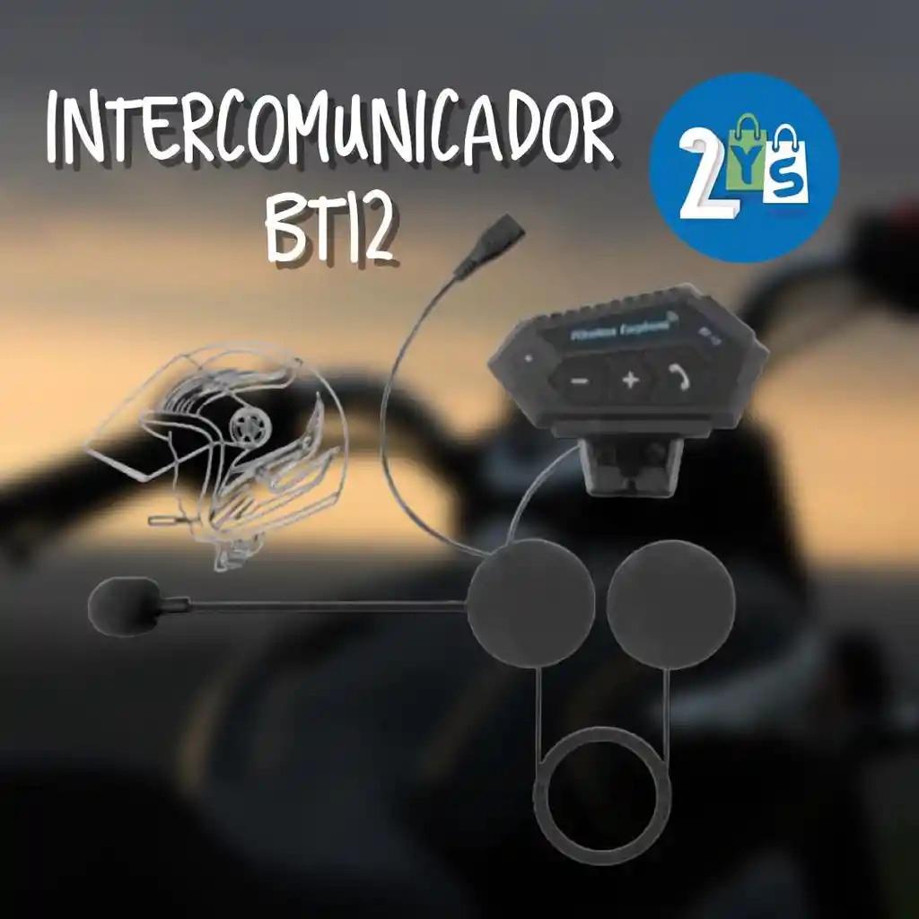 Intercomunicador Para Moto Bti2