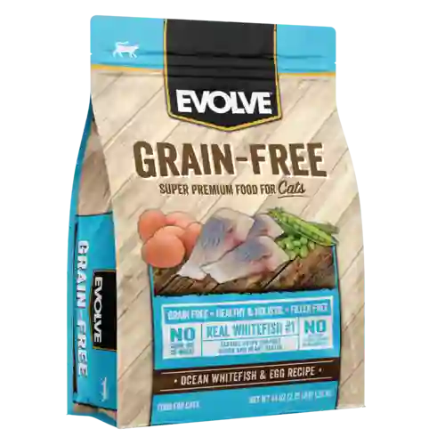 Evolve Alimento Para Gato Grain Free Ocean Fish Pescado 2.75 Lbs Evolve Cat Evolve Gatos