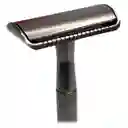 Maquina Afeitar Clásica Acero Lnoxidable Base Lujo + 5 Cuchillas