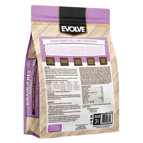 Evolve Alimento Para Gato Grain Free Kitten Chicken Pollo 2.75 Lbs Evolve Cat Evolve Gatos