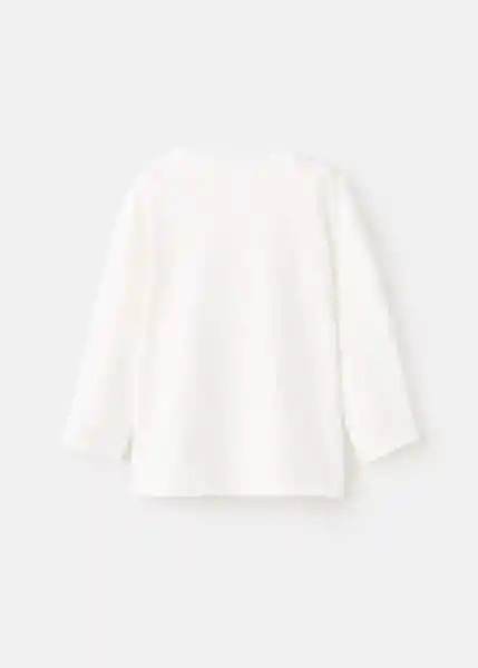 Camiseta Jirafam Offwhite Talla 70 Niños Mango