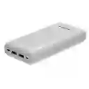 Cargador Smart Power Bank 20000mah Adata C20 Usb-ca Blanco