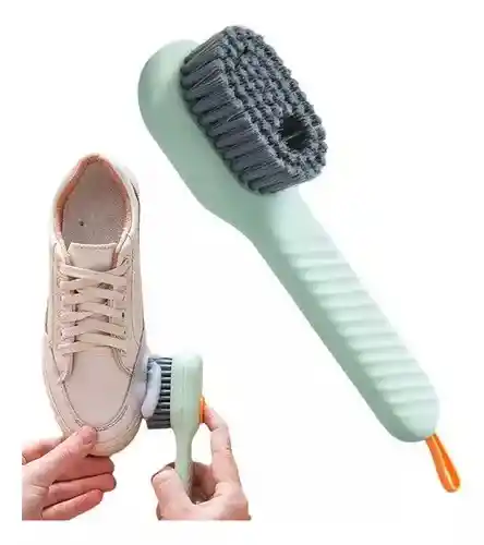 Cepillo Dispensador De Jabón Para Lavar Zapatos
