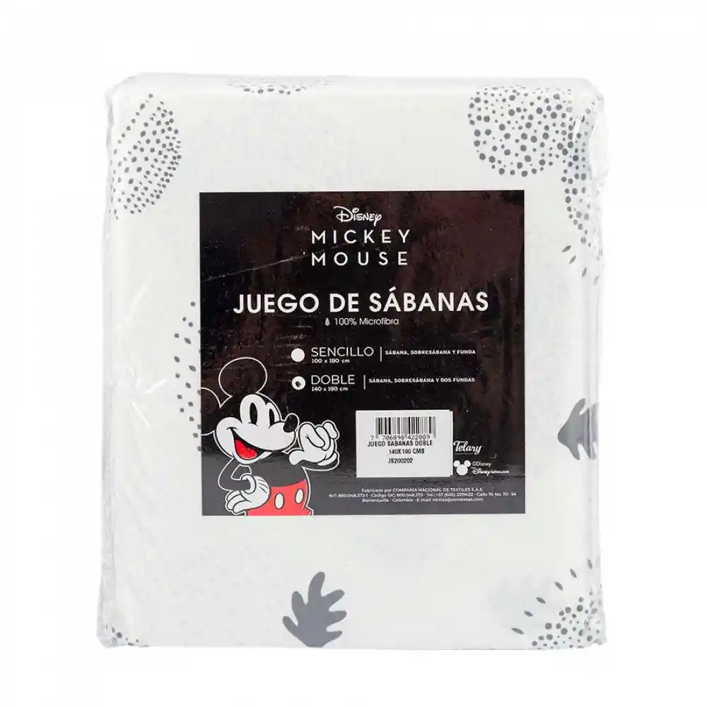 Juego De Sabanas Doble Disney