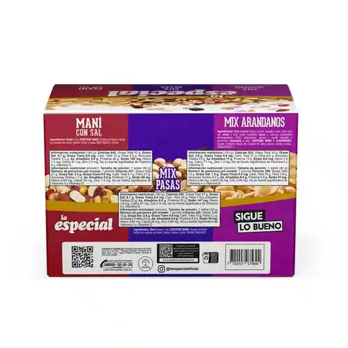 La Especial Nueces Surtidas 24 Unidades / 40 G / 1.41 Oz