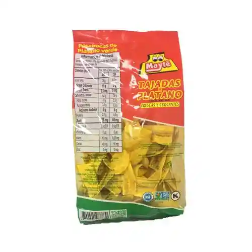 Mayté Snack Tajadas De Plátano Verde Libre De Gluten 600 G / 21 Oz