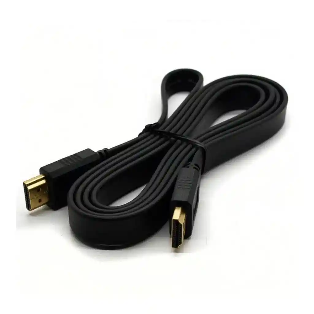 Cable Hdmi De 1.8 Mts. Plano, Ver. 1.4, Soporta 3d Y 4k