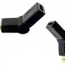 Adaptador Hd De Hdmi Macho A Hdmi Hembra 1080p Codo Adjustable