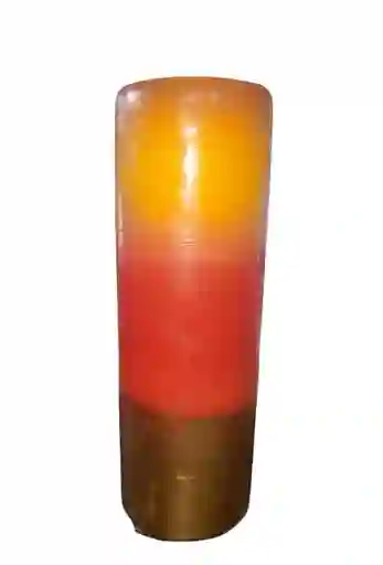 Velón Del Dominio Grande (dorado, Rojo Y Naranja)