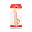 Vibrador Realista Goldie Café 19 Cm Camtoyz