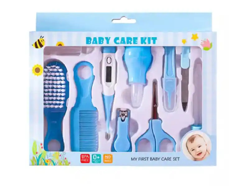 Kit De Higiene Cuidado Para Bebe 10 Pzas