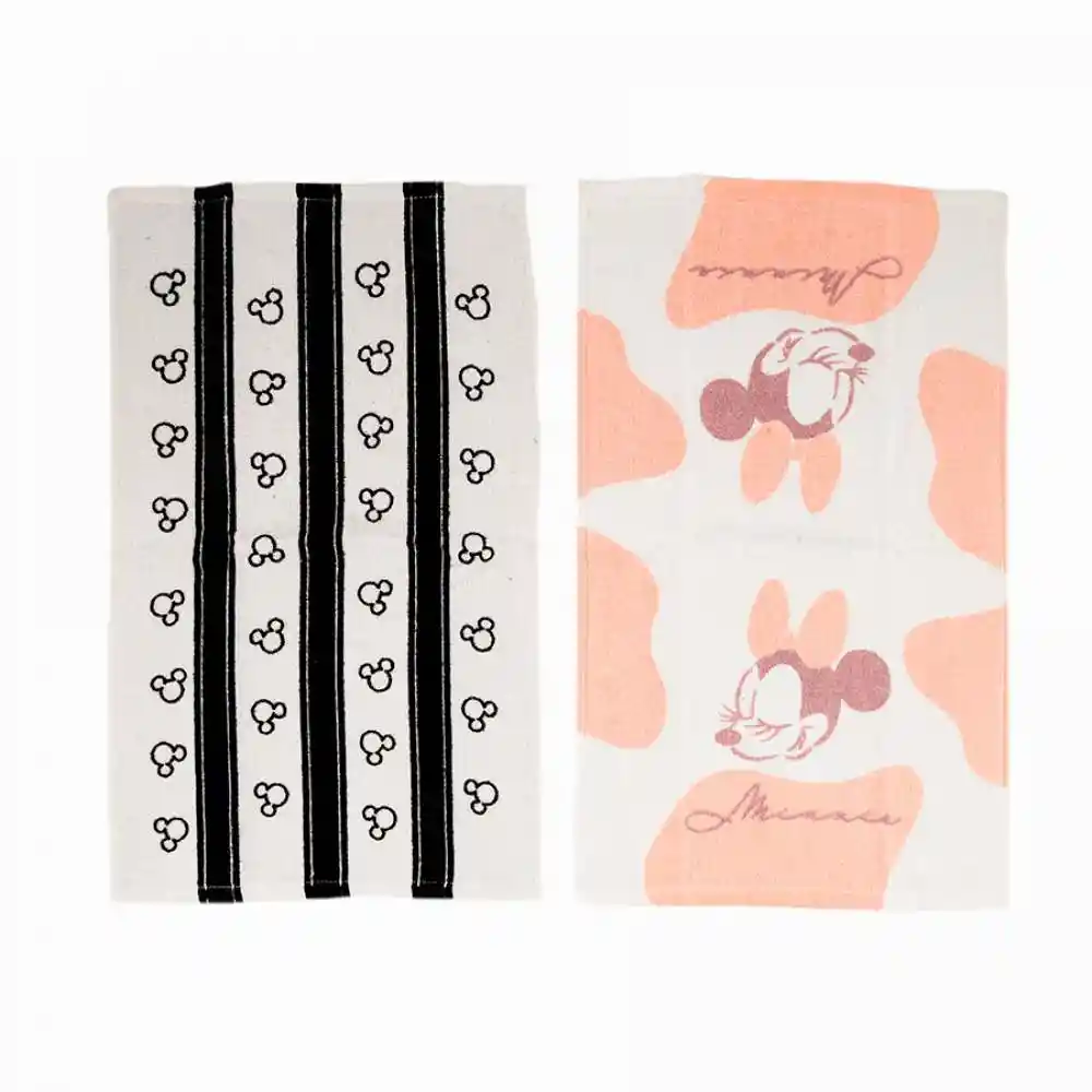 Set X 2 Paños De Cocina Disney Minnie