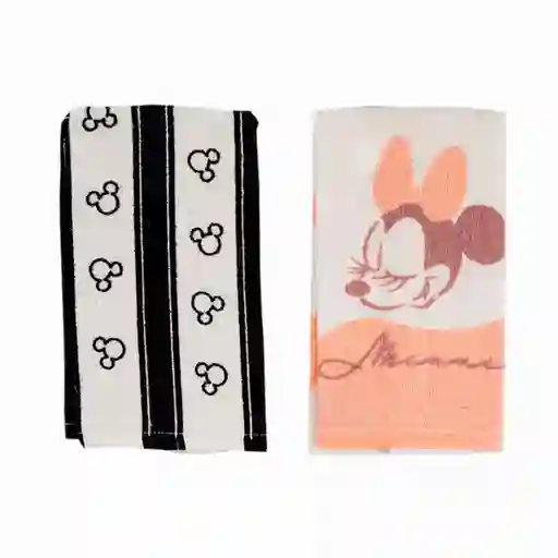 Set X 2 Paños De Cocina Disney Minnie